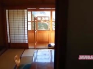 Hübsch rallig japanisch mädchen knallen